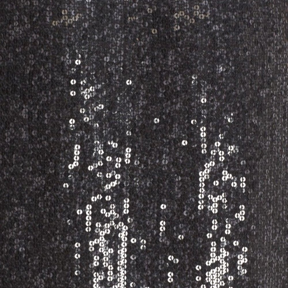 DVF New Sequin Silk Wrap Skirt Black 🎉HP🎉 - Picture 9 of 15